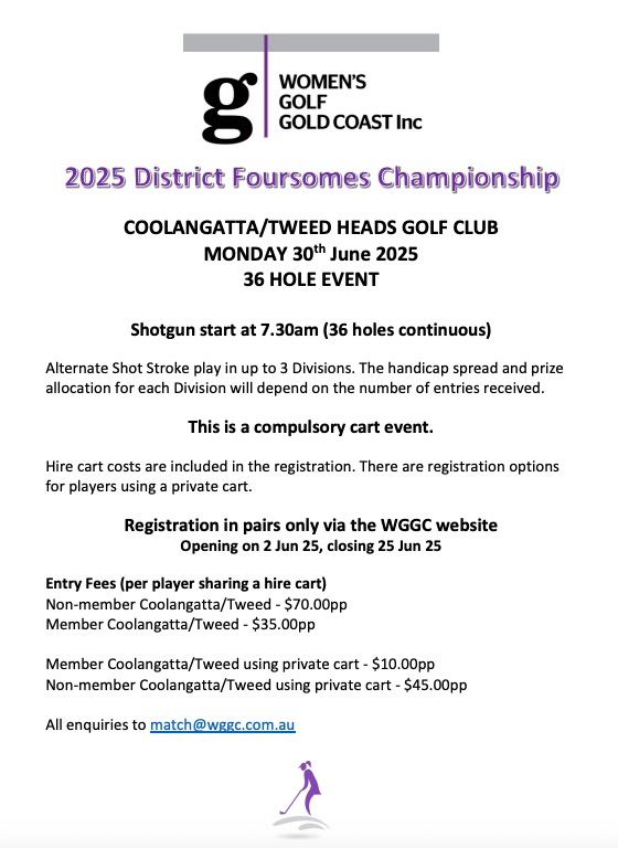 Foursomes Championships